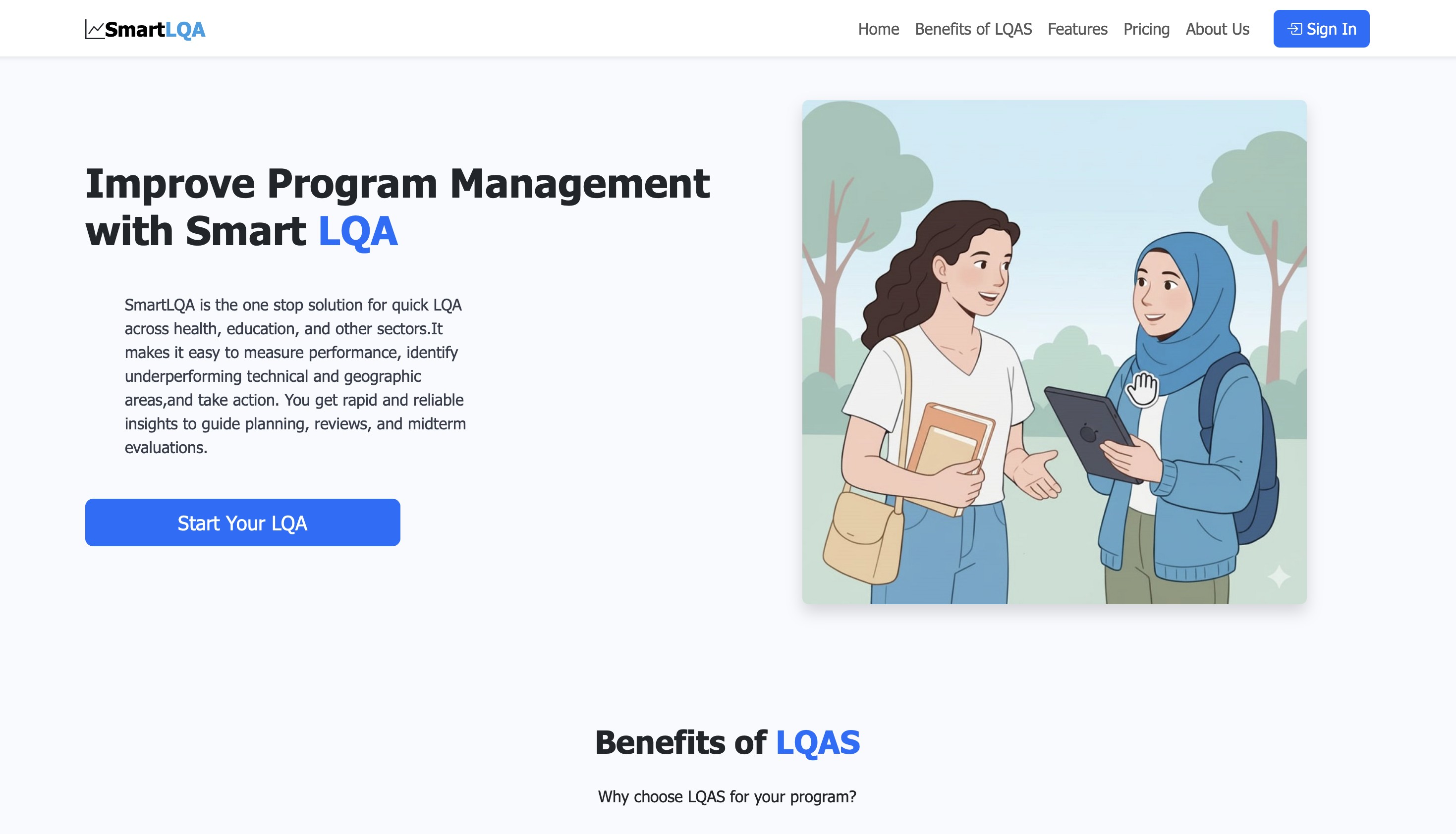 SmartLQA workflow overview